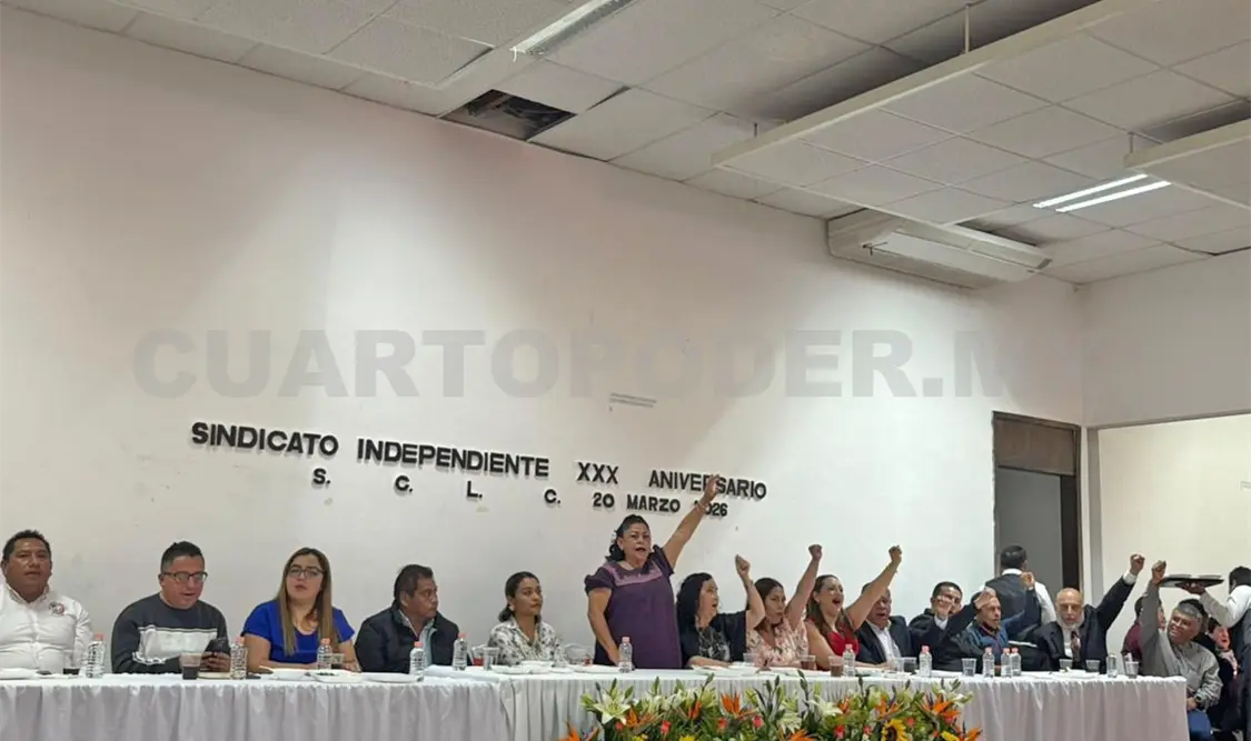 En el evento hubo representantes de sindicatos de otros municipios del estado. Jofiel Domínguez / CP