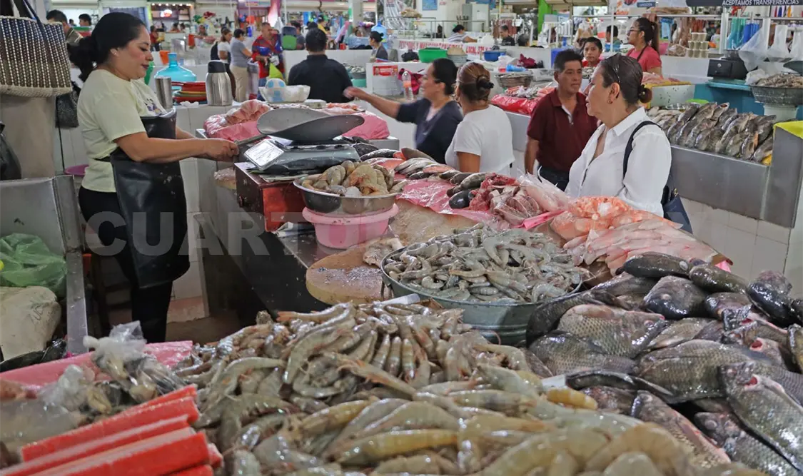 Autoridades sanitarias piden revisar los productos de mar. Diego Pérez / CP