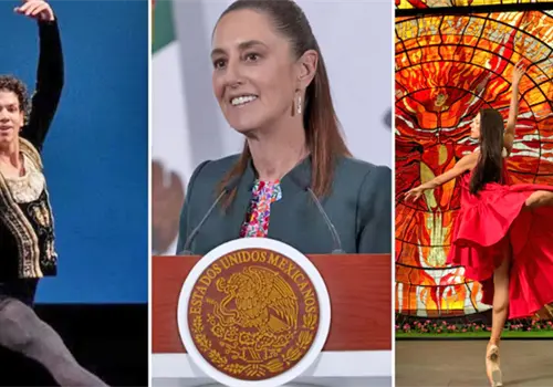 Claudia Sheinbaum elogia a bailarines