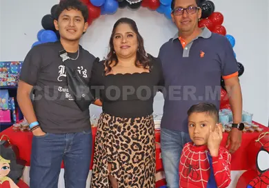 Sebastián cumple 6 años