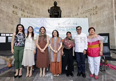 Conmemoran natalicio de Jaime Sabines Gutiérrez