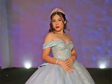 Isabel disfrutó a lo grande su festejo