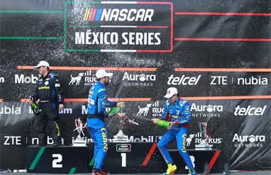 Rubén García conquista el Súper Óvalo Chiapas