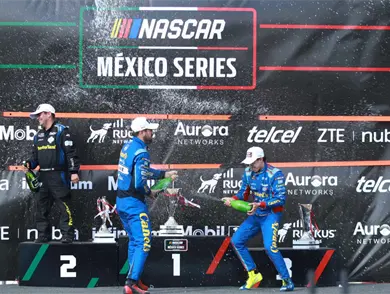 Rubén García conquista el Súper Óvalo Chiapas