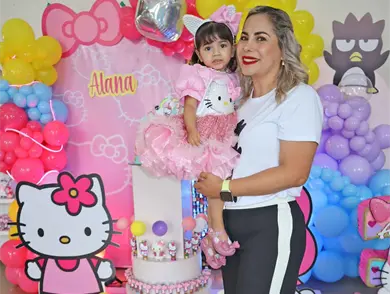 Alana cumple 3 años de vida