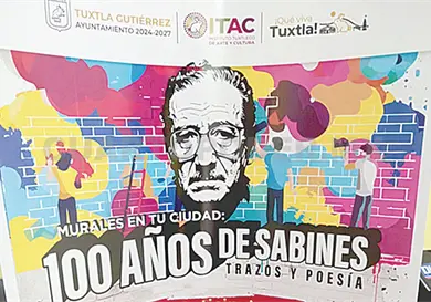 Crea murales inspirados en Sabines