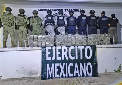 Catean inmuebles; decomisan cocaína, cristal y marihuana