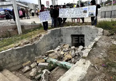 Interviene CEDH en caso de destrucción de manantial