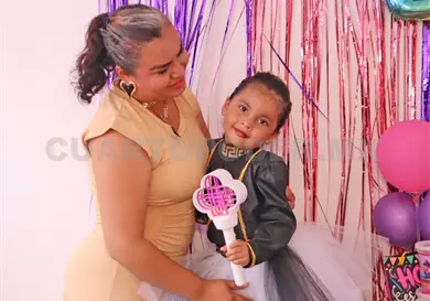Sara cumple 4 años