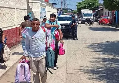 Conato de incendio en escuela de Acapetahua