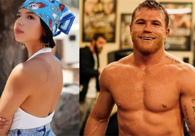 ¿Ángela y “Canelo” en una relación?