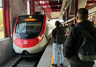 Casi listo el tren que llevará al AIFA