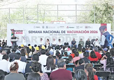 Arranca ERA la Semana Nacional de Vacunación