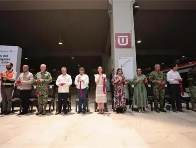 Claudia celebra infraestructura de primer orden