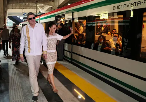 Claudia celebra infraestructura de primer orden