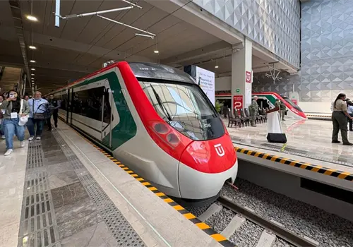 Entra en operación tren al AIFA para pasajeros