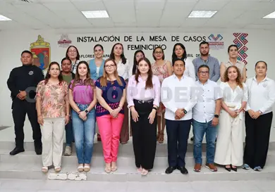 Instalan Mesa de Atención a Casos de Feminicidio