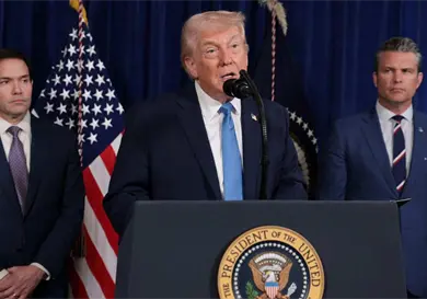 Trump endurece tono sobre Irán