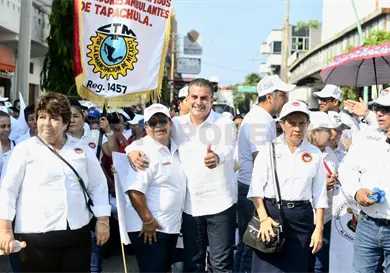 Cercanía y unidad con la clase trabajadora: Yamil