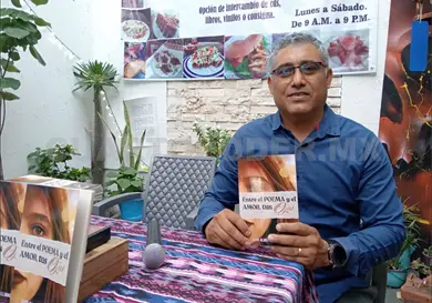 Luis Alberto Ballinas muestra su romanticismo