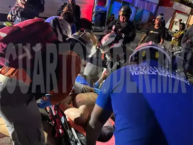 Brutal golpiza a joven lo deja grave de salud