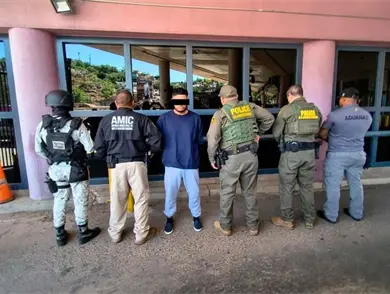 EUA entrega a hombre a la Fiscalía de Sonora