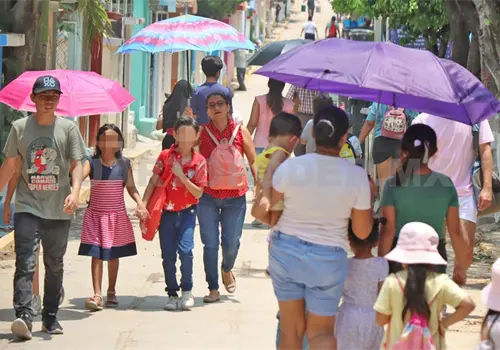 Temperaturas extremas han alcanzado los 43° C