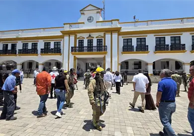 Municipios participan en Simulacro Nacional