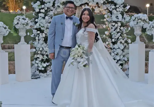 Damaris y José Manuel se dan el sí
