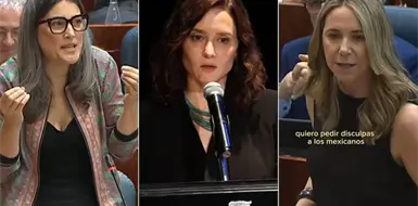 Legisladoras se lanzan contra Ayuso tras su visita a México