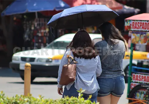 Pega onda de calor; podría llegar a 41 °C