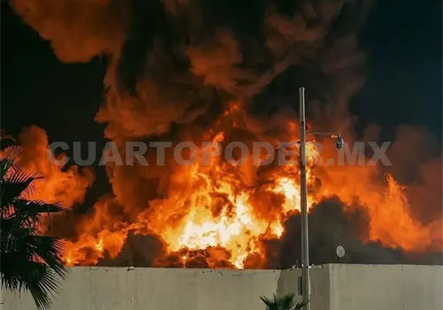 Colectivo chiapaneco pierde textiles en incendio
