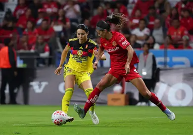 América femenil elimina a Toluca