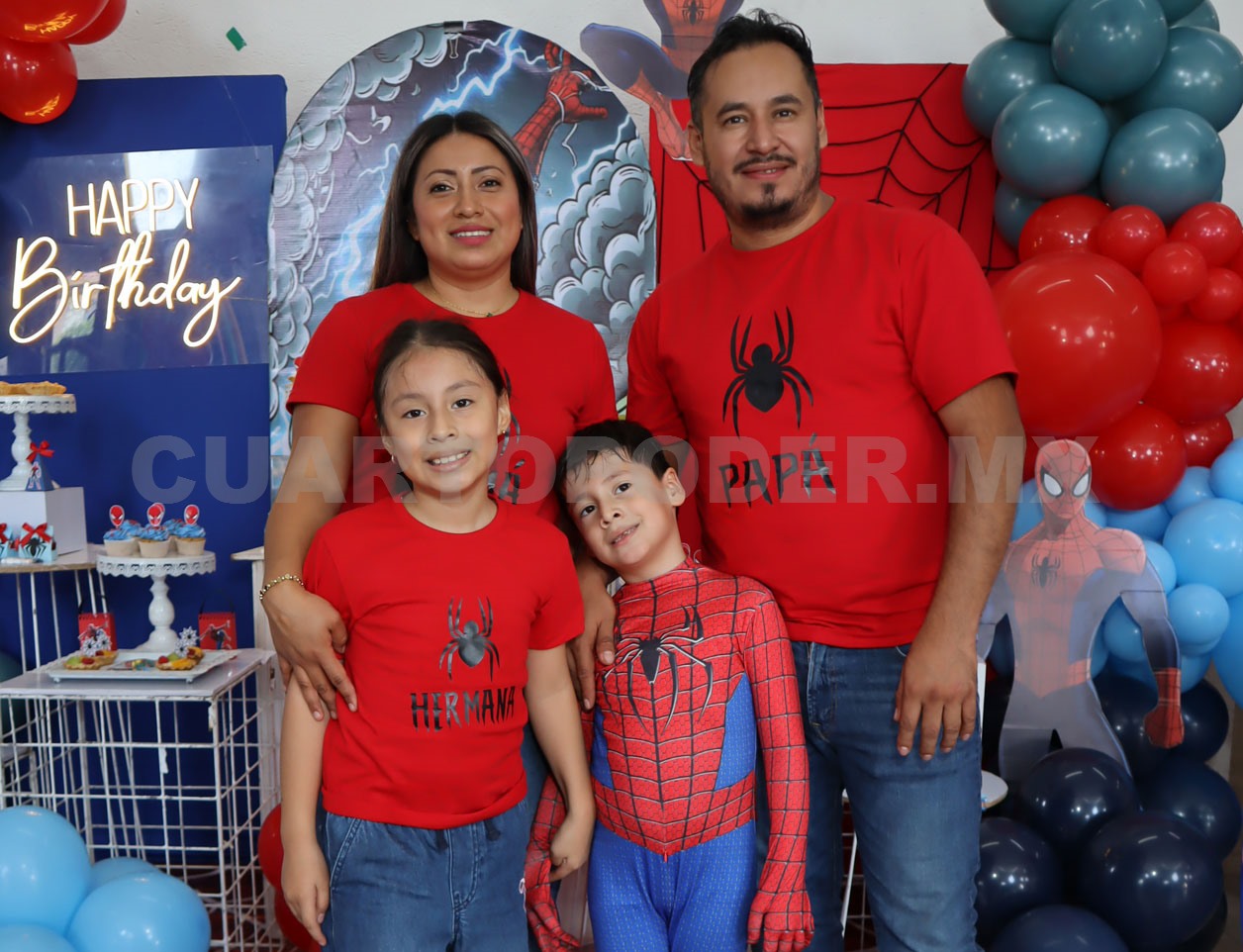 Jorge celebra sus seis años
