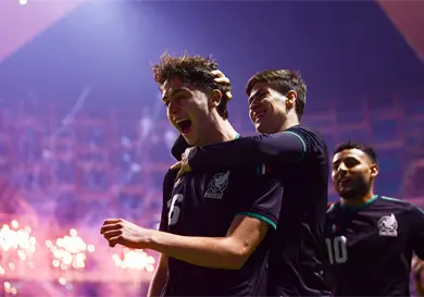 México triunfa ante Ghana