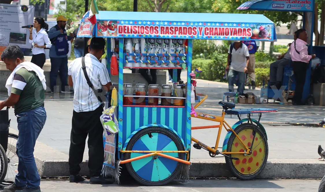 Los precios de los raspados oscilan entre 25 y 60 pesos. Samuel Meneses / CP