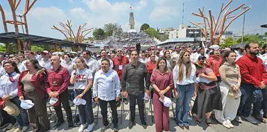 Respaldan a Sheinbaum a dos años del triunfo Respaldan a Sheinbaum a dos años del triunfo
