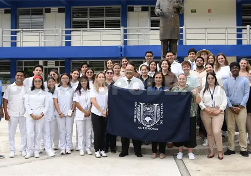 Visitan estudiantes de EE.UU. el Campus IV Manuel Velasco