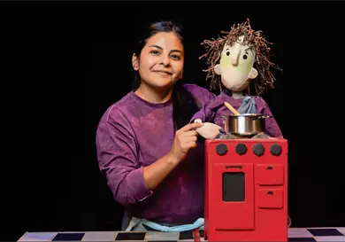 Ari Albarrán muestra su lado creativo Ari Albarrán muestra su lado creativo