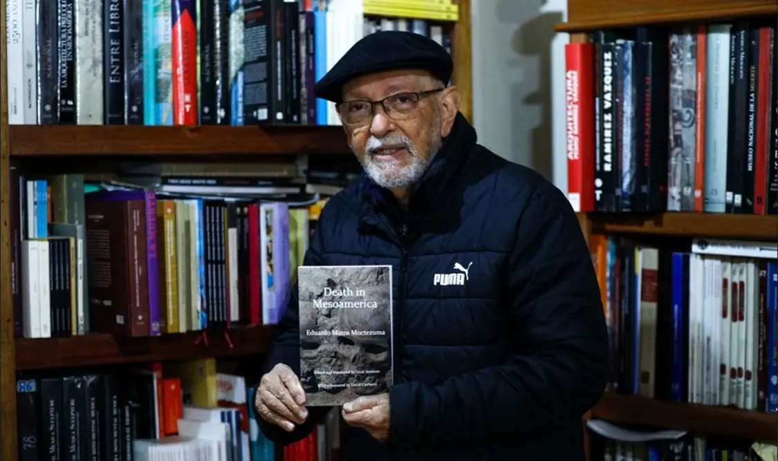 Eduardo Matos Moctezuma, arqueólogo mexicano. Cortesía