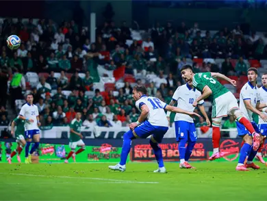 México aplasta a Serbia en su última prueba