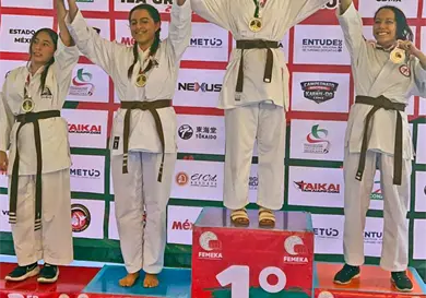 Chiapas suma 17 medallas en el Nacional Femeka