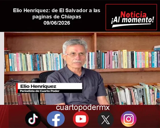 Elio Henríquez: de El Salvador a las paginas de Chiapas