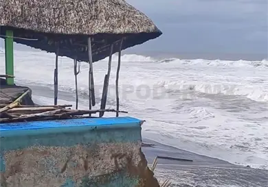 Suspenden navegación general por mal tiempo