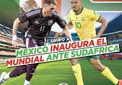 México inicia su camino ante Sudáfrica