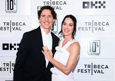 Katy y Justin asisten a premier