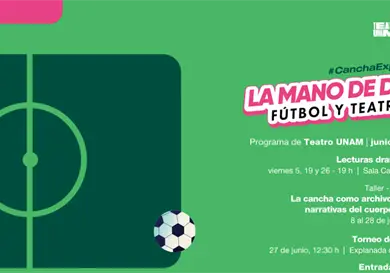 Traen el futbol al terreno de la escena Traen el futbol al terreno de la escena