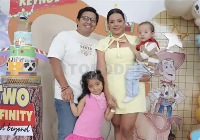 Alessandro Reynol cumple dos añitos