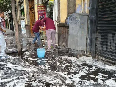 Inician limpieza de zonas desocupadas por la CNTE