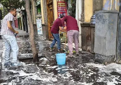 Inician limpieza de zonas desocupadas por paro